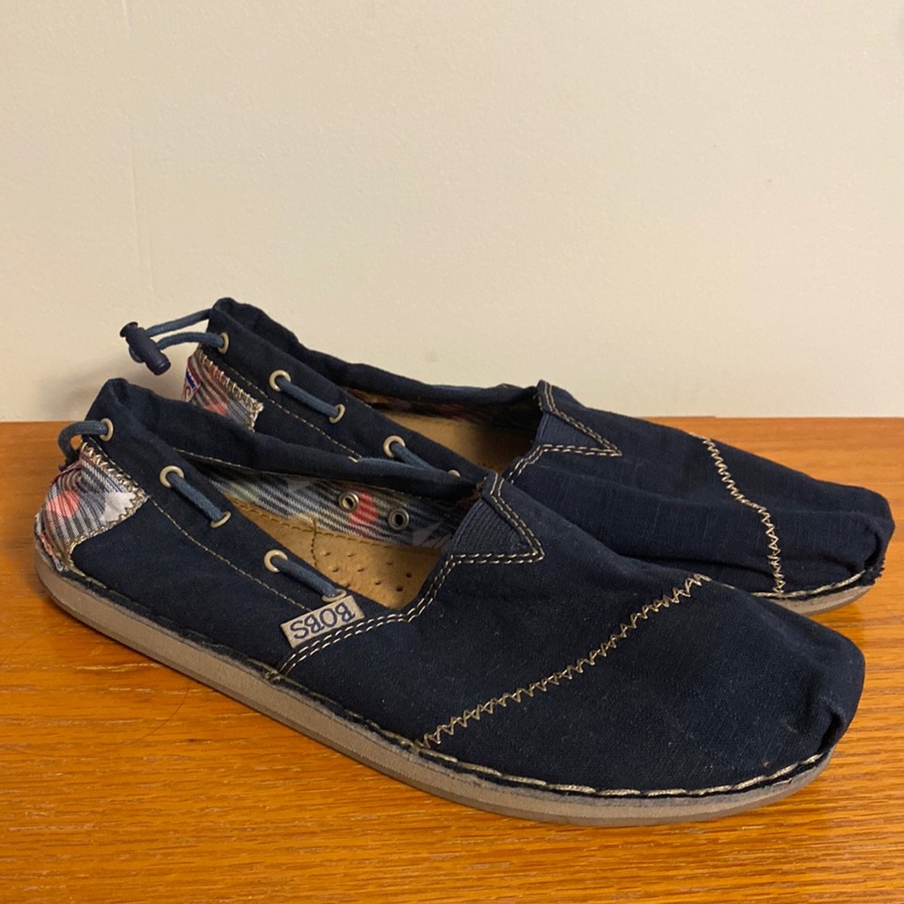 BOBS shoes, navy, size 7wide